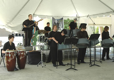 blinn college steel band performance