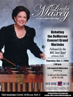linda maxey concert marimba clinic
